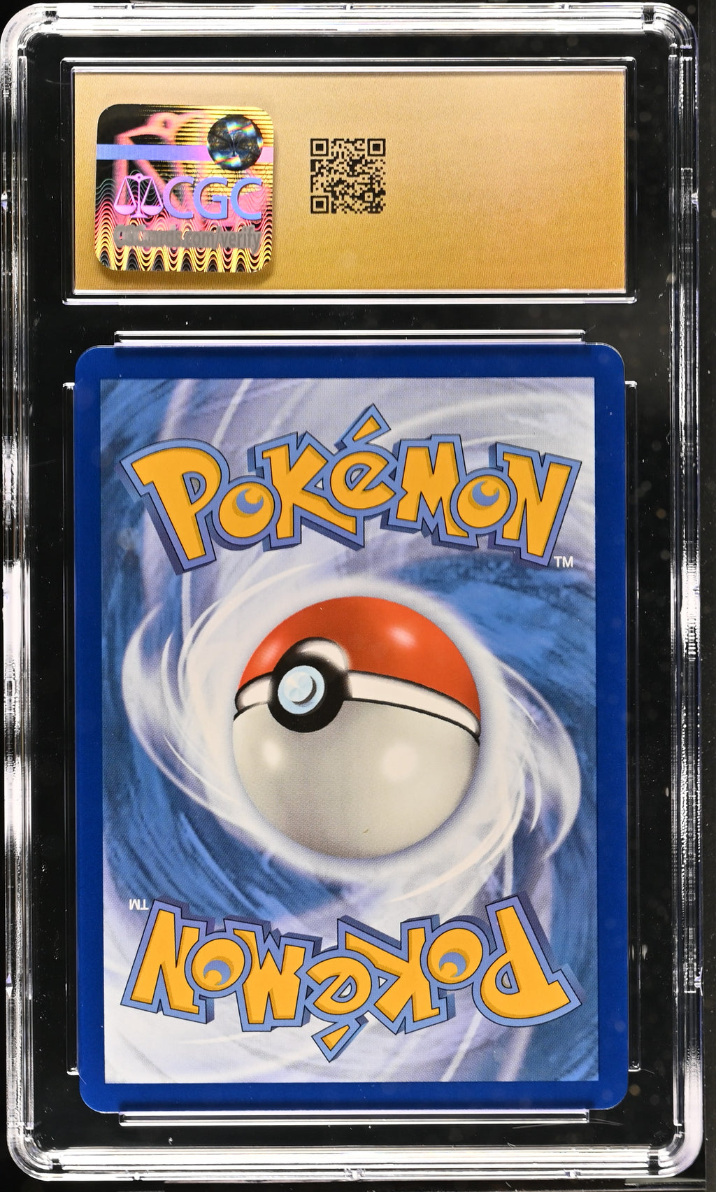 Jolteon Vmax Holo Holo Evolving Skies 051/203 NM CGC 10 (Back)