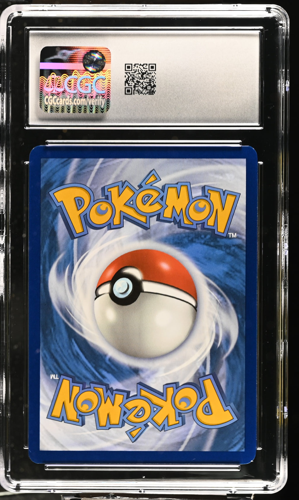 Pikachu Holo #008 - CGC 10  (Back)