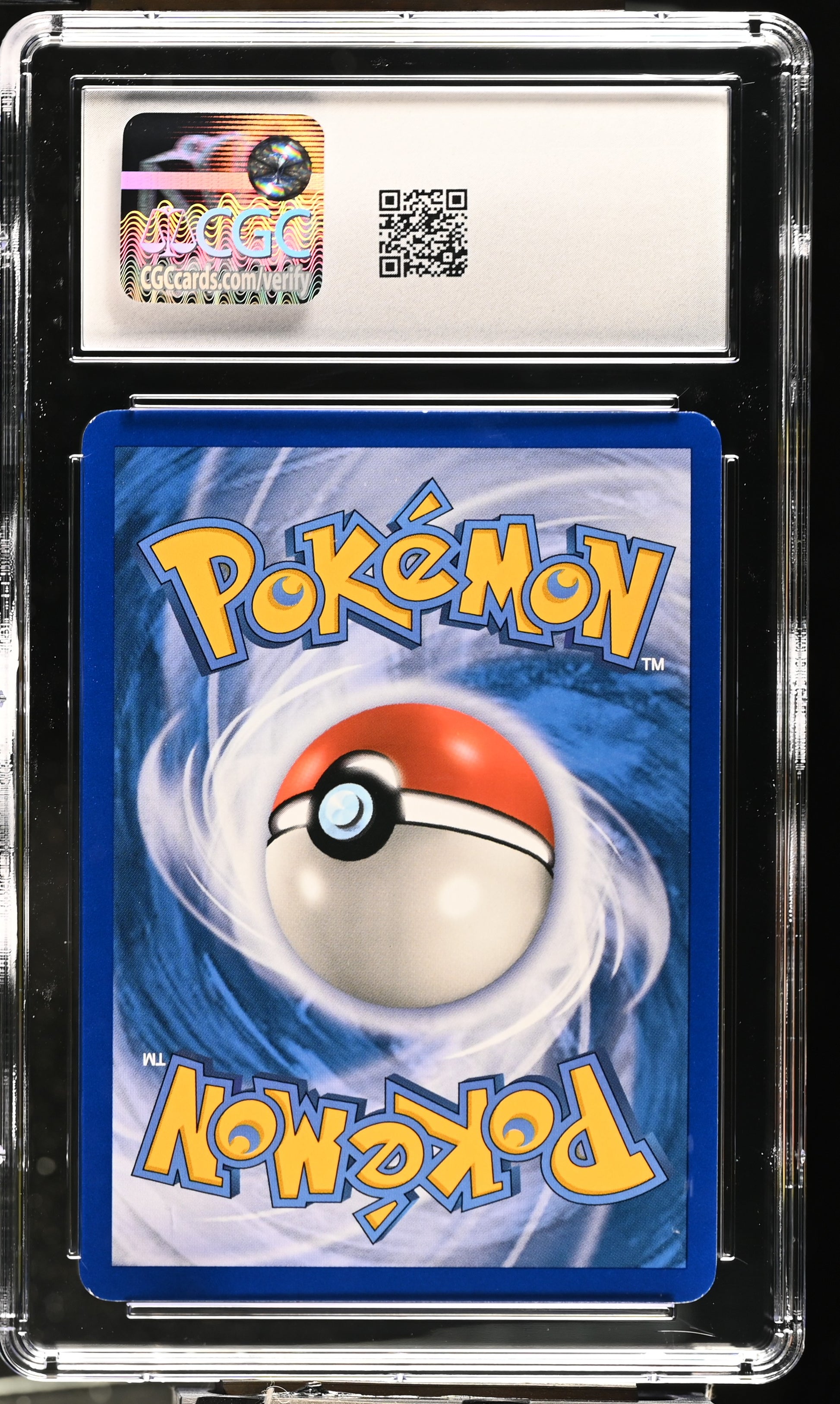 Arcanine Holo Holo Rising Rivals 1/111 NM CGC 9 (Back)