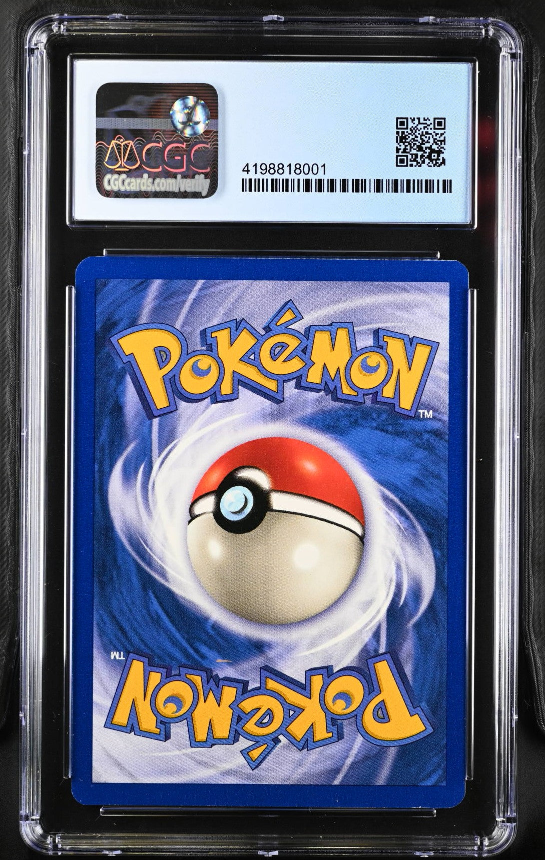 Pinsir Holo Holo Jungle - 1st Ed. 9.5/64 NM CGC 10 (Back)