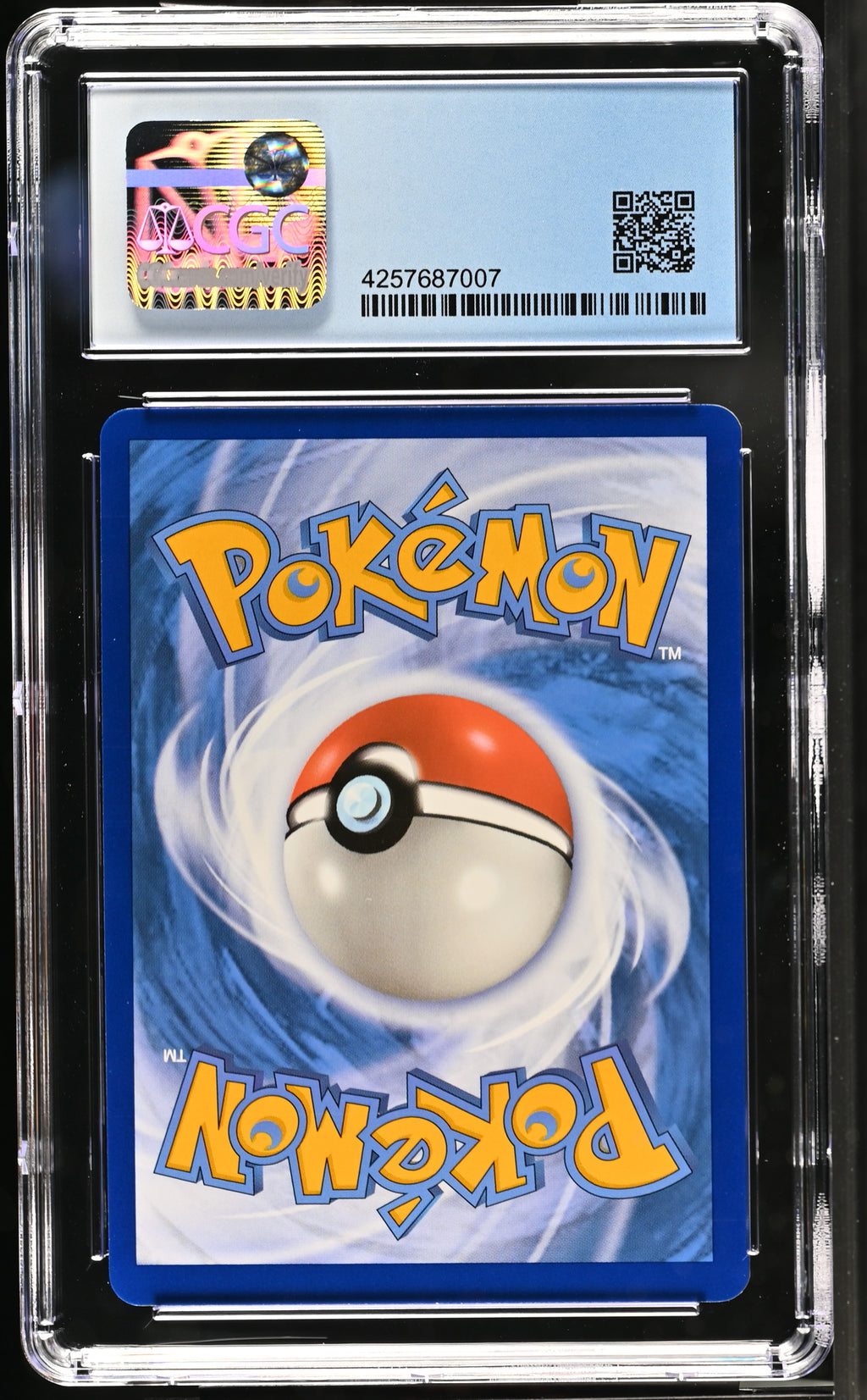 Koraidon Ex Holo Holo Scarlet & Violet 125/198 NM CGC 9 (Back)
