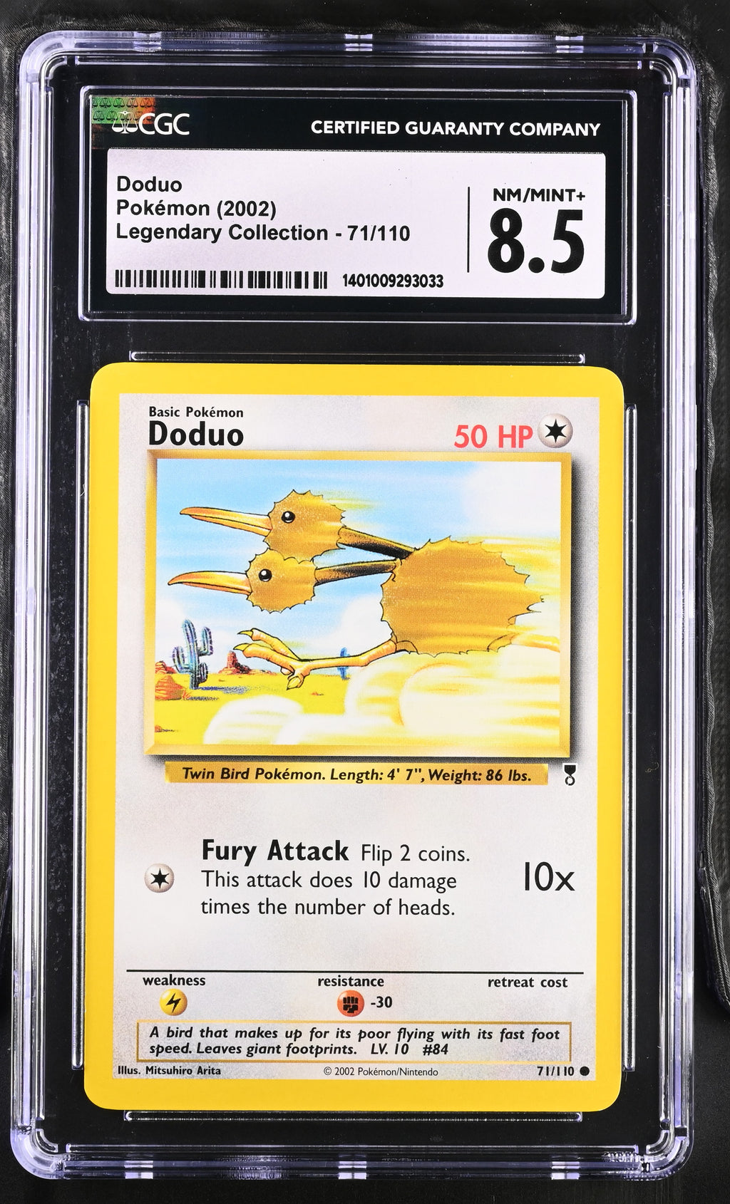 Doduo Legendary Collection 71/110 NM CGC 8.5