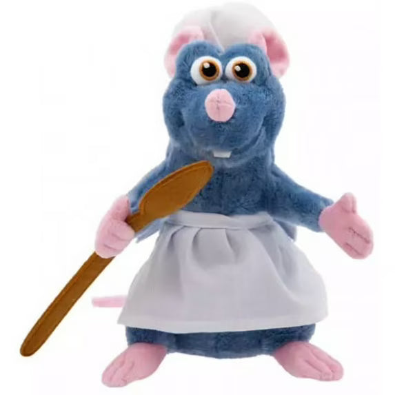 Disney Big Feet Remy Plush (with Spoon)