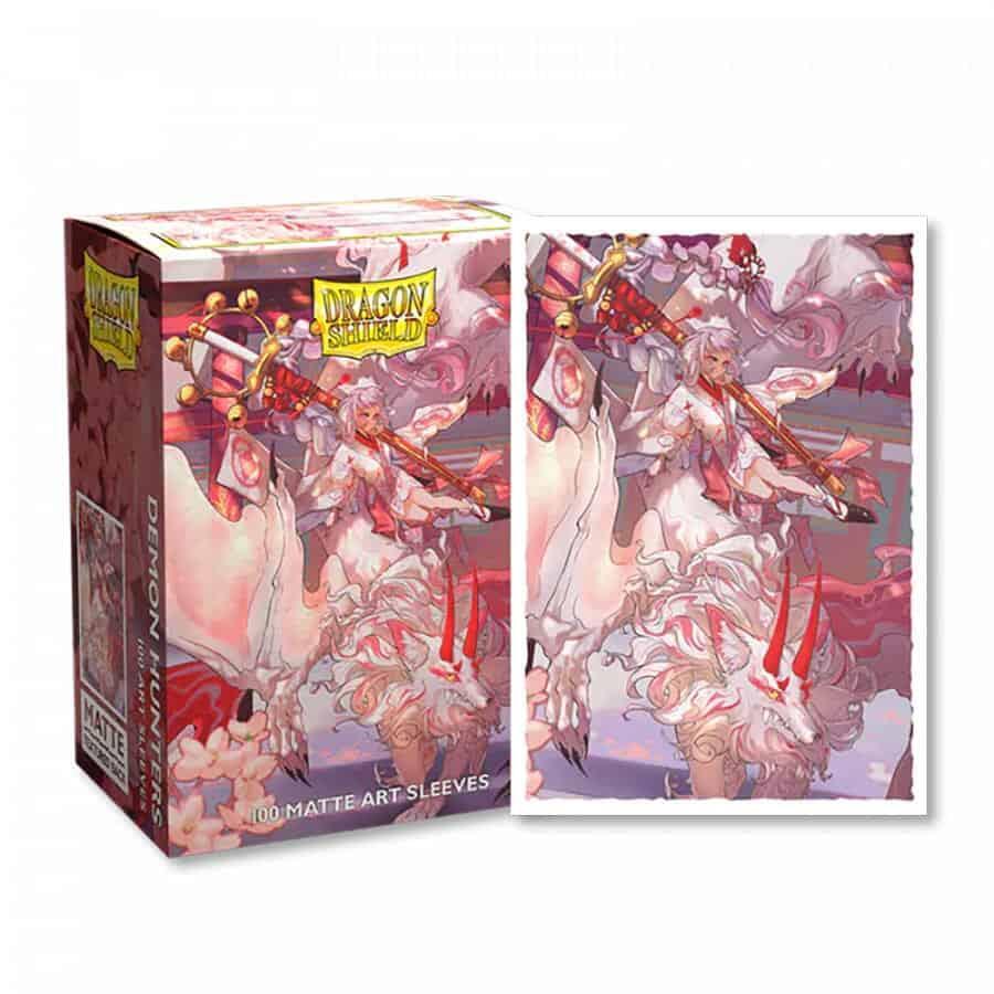 Dragon Shield Art Matte Standard Sleeves - Demon Hunters (100-Pack)