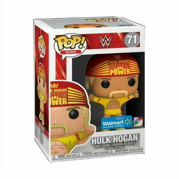 FUNKO POP WWE WRESTLEMANIA 3 HULK HOGAN #71 EXCLUSIVE