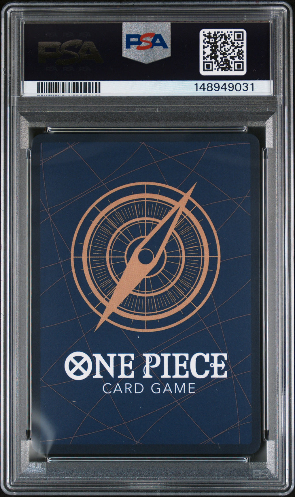 Monkey D. Luffy Bandai Card Games Fest One Piece Promos 073 NM PSA 10 (Back)