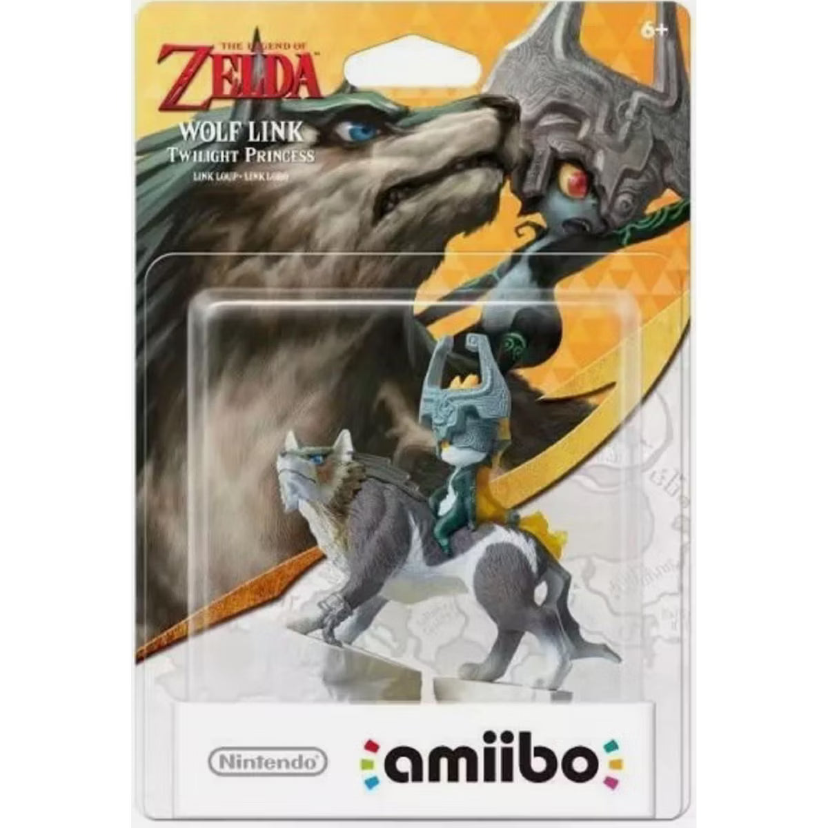 Wolf Link Amiibo - The Legend of Zelda Series - Compatible with Switch, Wii U