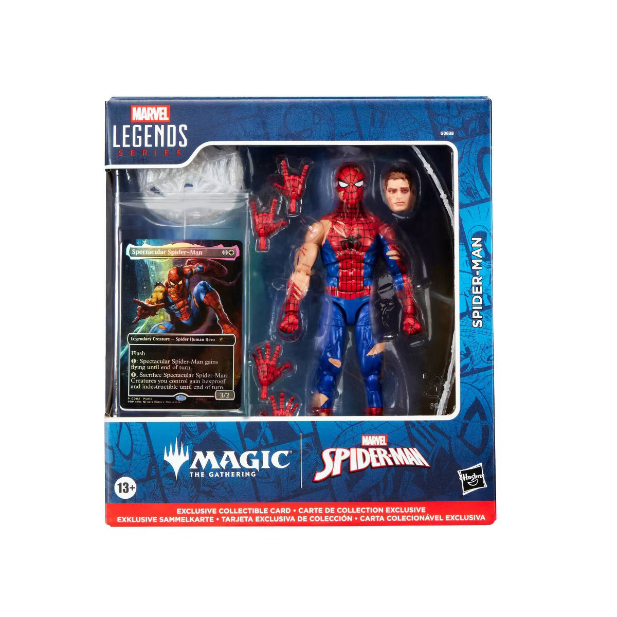 Marvel Legends Series Magic: The Gathering Battle-Damaged Spider-Man