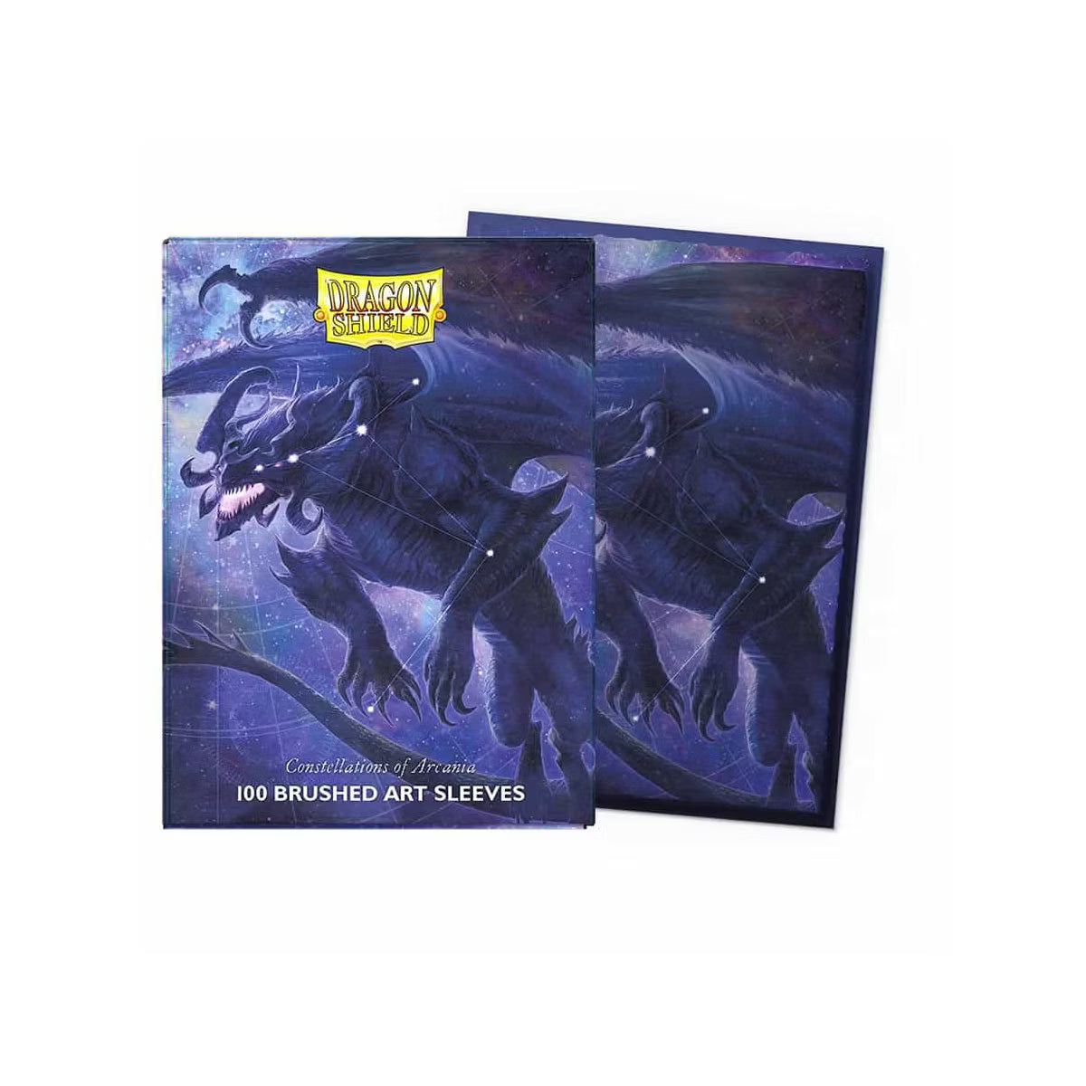 Arcane Tinmen DRAGON SHIELD SLEEVES: BRUSHED ART: CONSTELLATIONS: SIGNOIR (100CT)