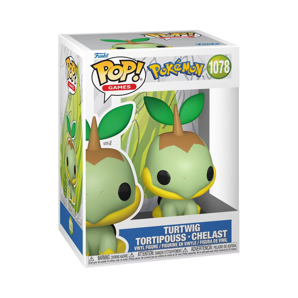 Funko POP! Games: Pokémon Turtwig Mini Figure
