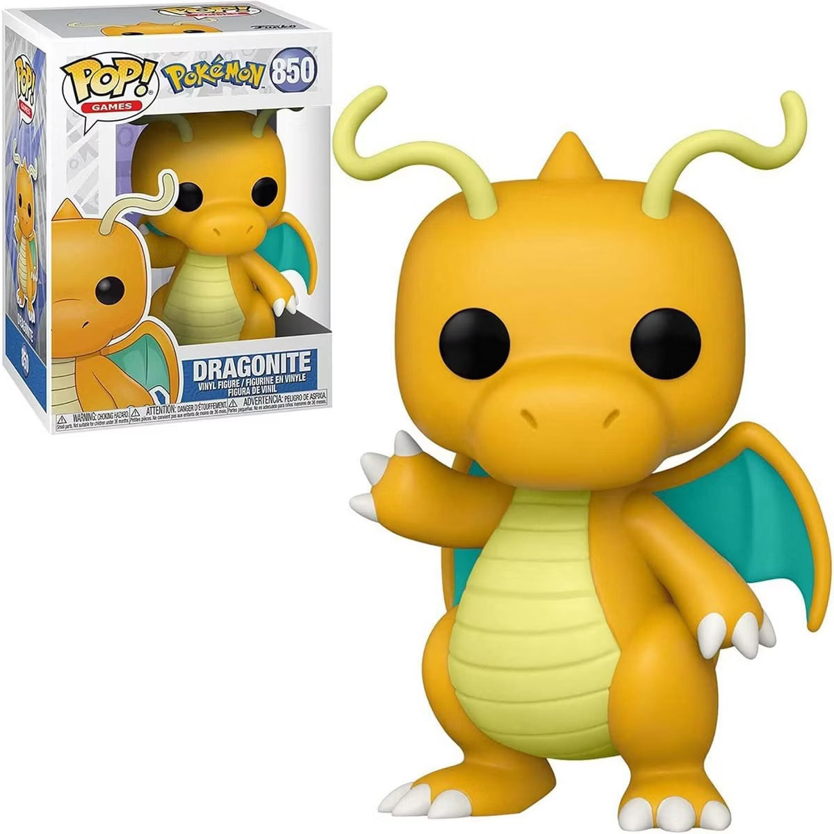 Funko Pop Games: Pokémon S8 - Dragonite - Vinyl Figure #850