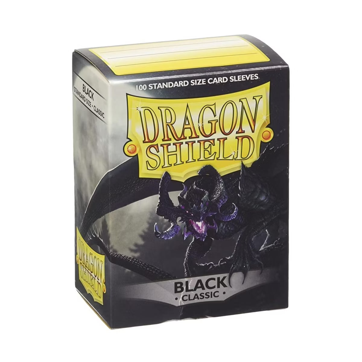 Dragon Shield Standard Size Card Sleeves  Classic Black 100 CT