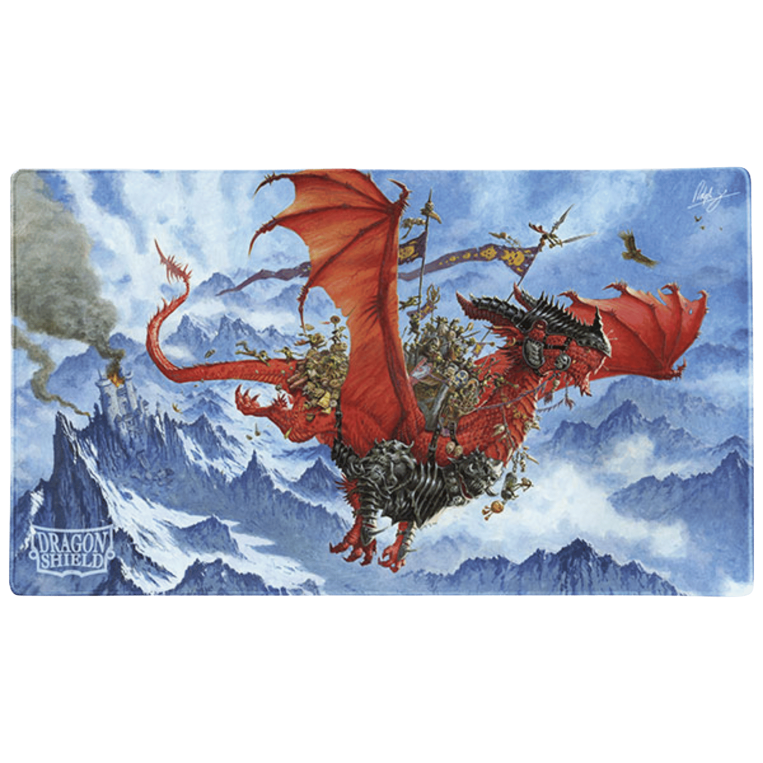 Dragon Shield: Signature Series "The Raid" - Playmat & Tube