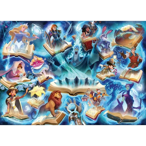 Ravensburger Glimmers Of The Realm: Sapphire - 1000pc Jigsaw Puzzle
