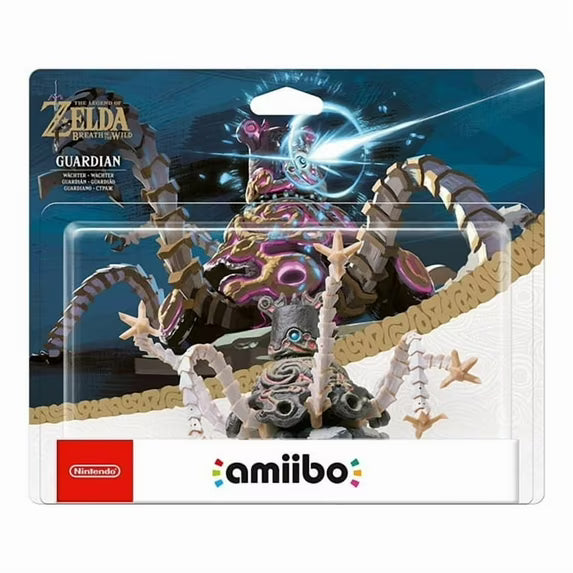 Guardian Amiibo - Legend of Zelda Breath of the Wild [Nintendo Switch Wii U 3DS]