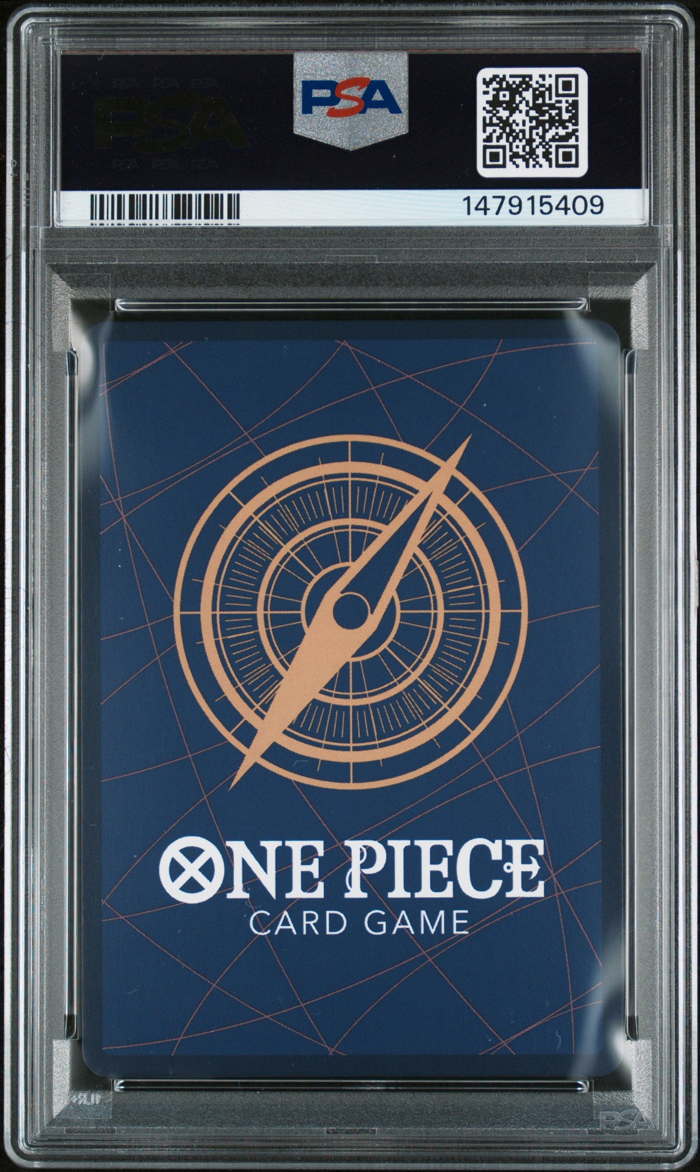 Buggy 3rd Anniv-Silver One Piece Op14-Eb04-The Azure Sea'S Seven 051 NM PSA 10 (Back)