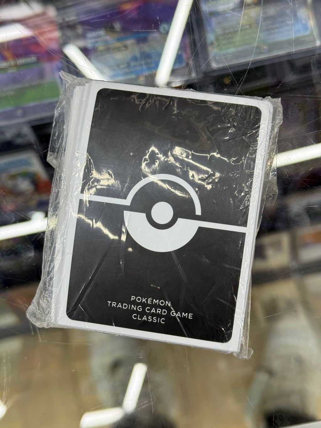Pokemon TCG: TCG Classic Collection Card Sleeves - Black (65-Pack) - Pokemon International Card Sleeves
