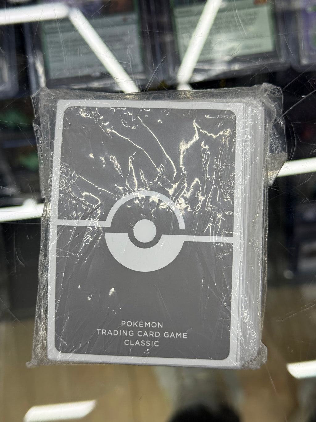 Pokemon TCG: TCG Classic Collection Card Sleeves - Black (65-Pack) - Pokemon International Card Sleeves