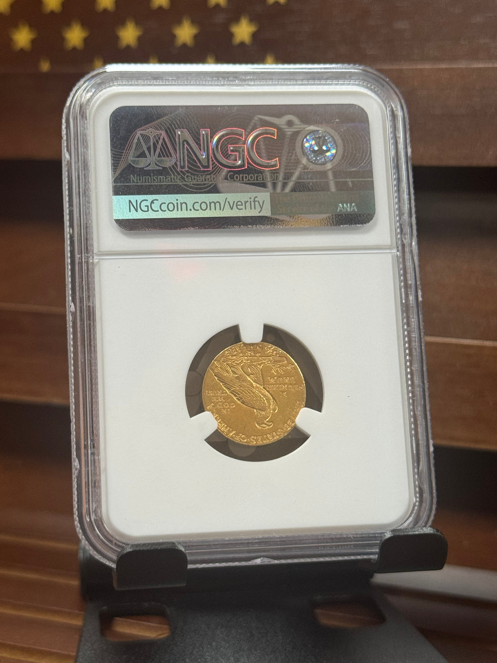 1910 $2.5 Indian Head Gold Quarter Eagle (NGC MS61)