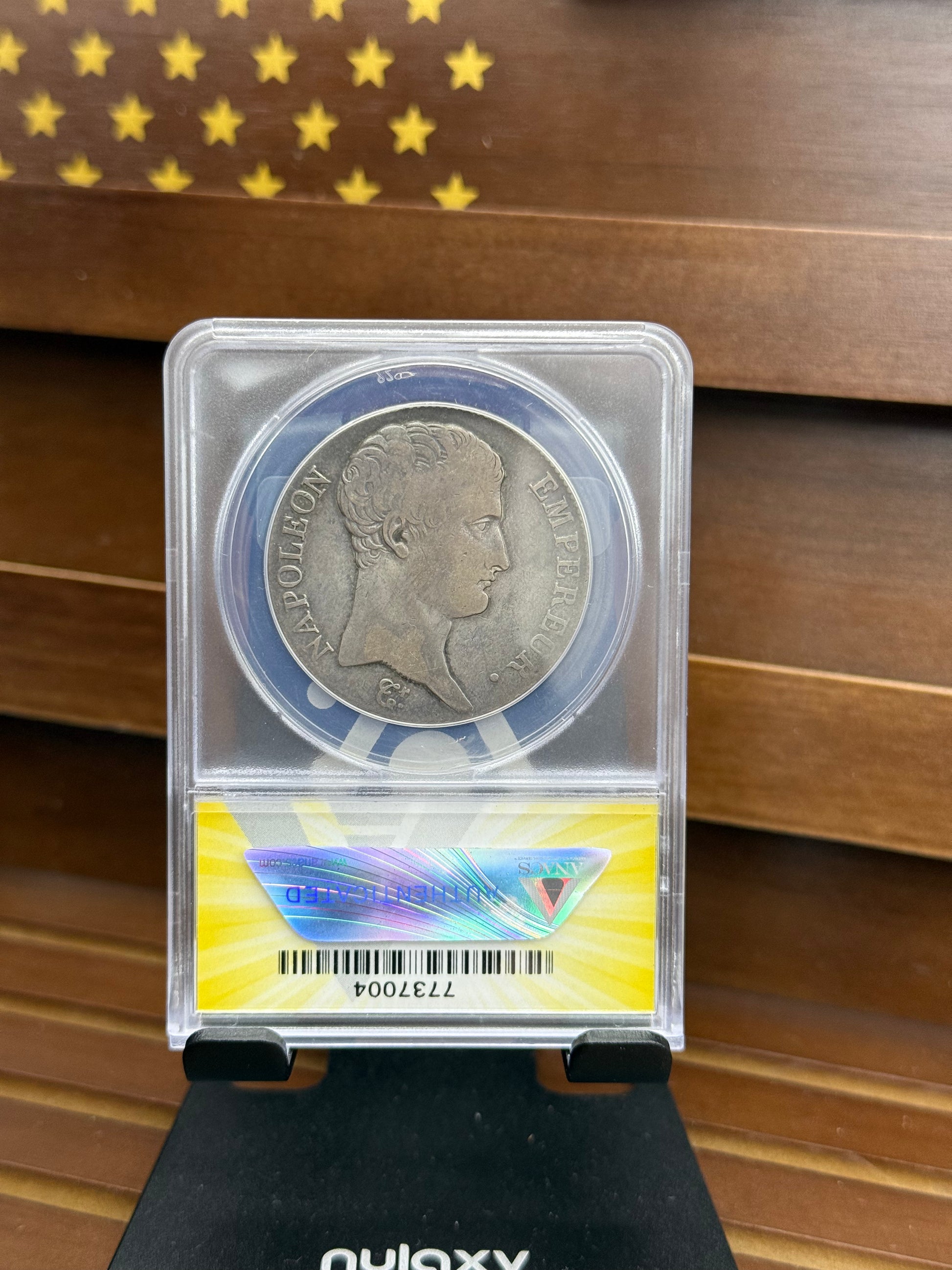 France AN13-A 5 Francs – Napoleon Bonaparte – F12 – ANACS