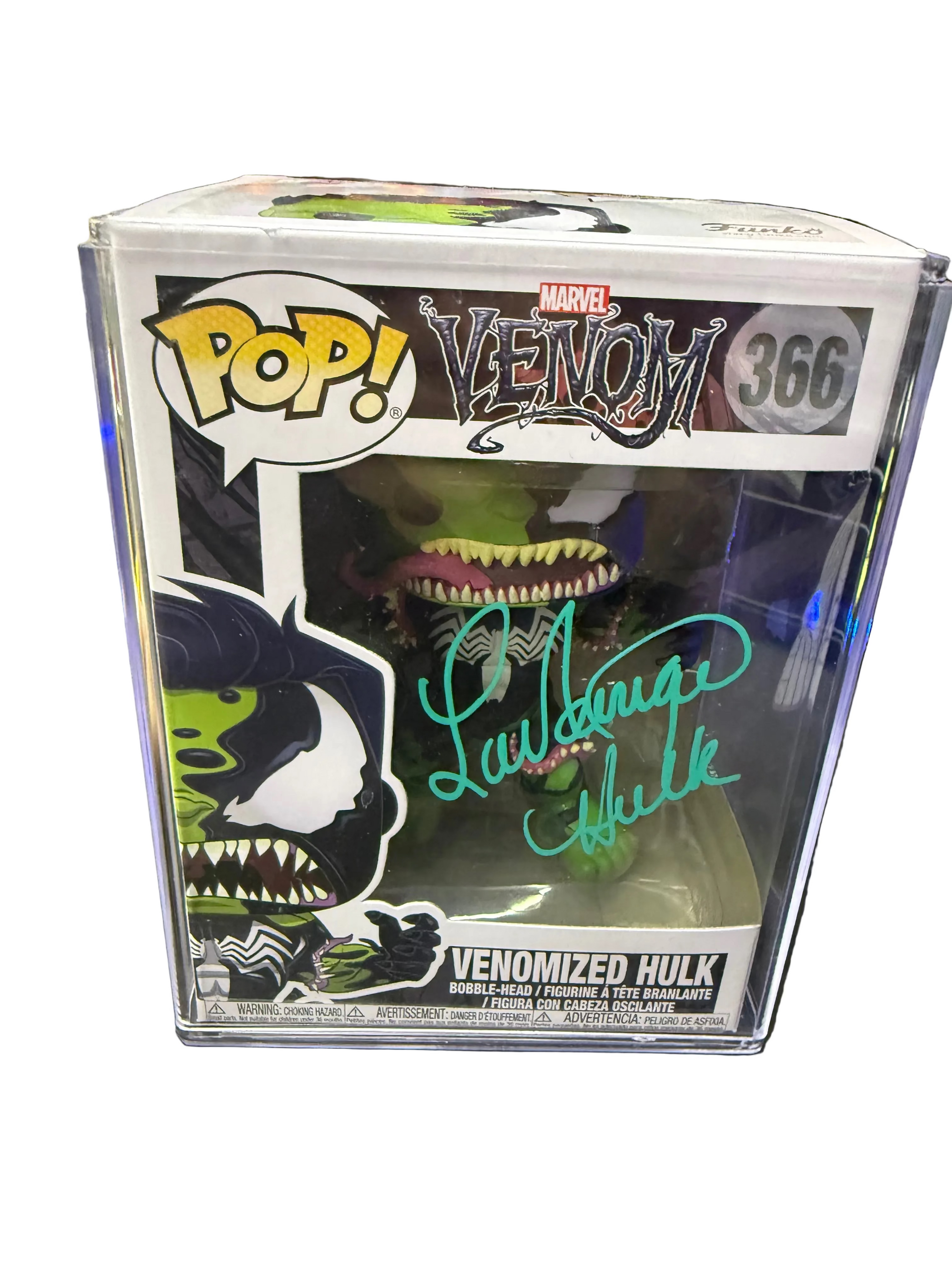 Funko POP! Marvel Venom Hulk Vinyl Figure (Signed)