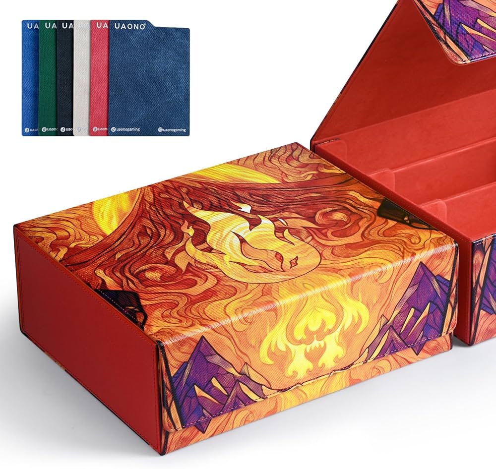 UAONO Trading Card Storage Box, Holds 1800+