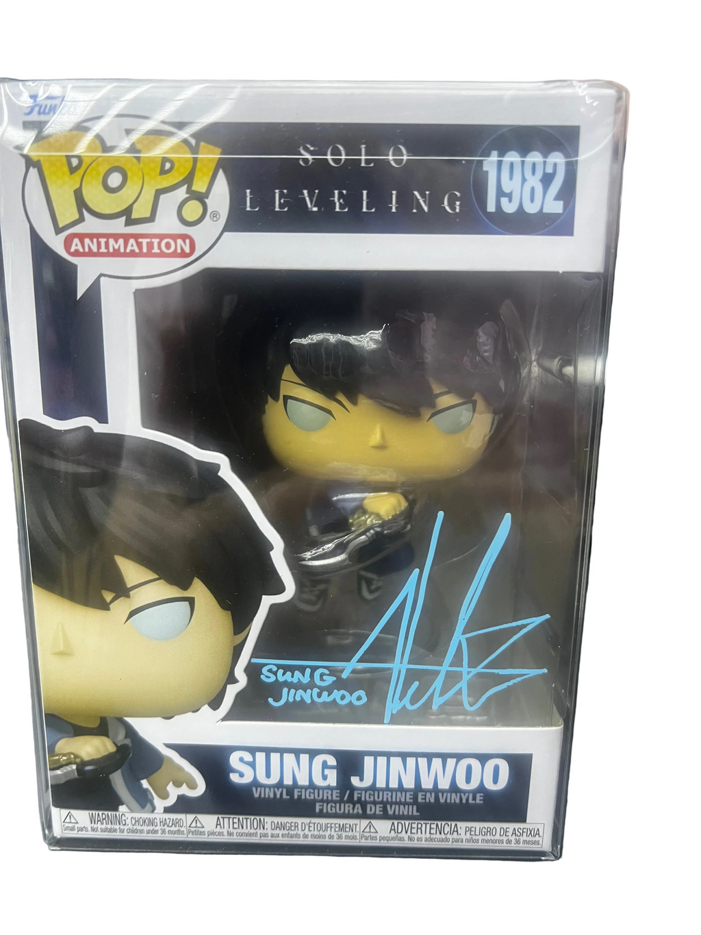 Funko Solo Leveling - Sung Jinwoo Pop! Vinyl (Signed)