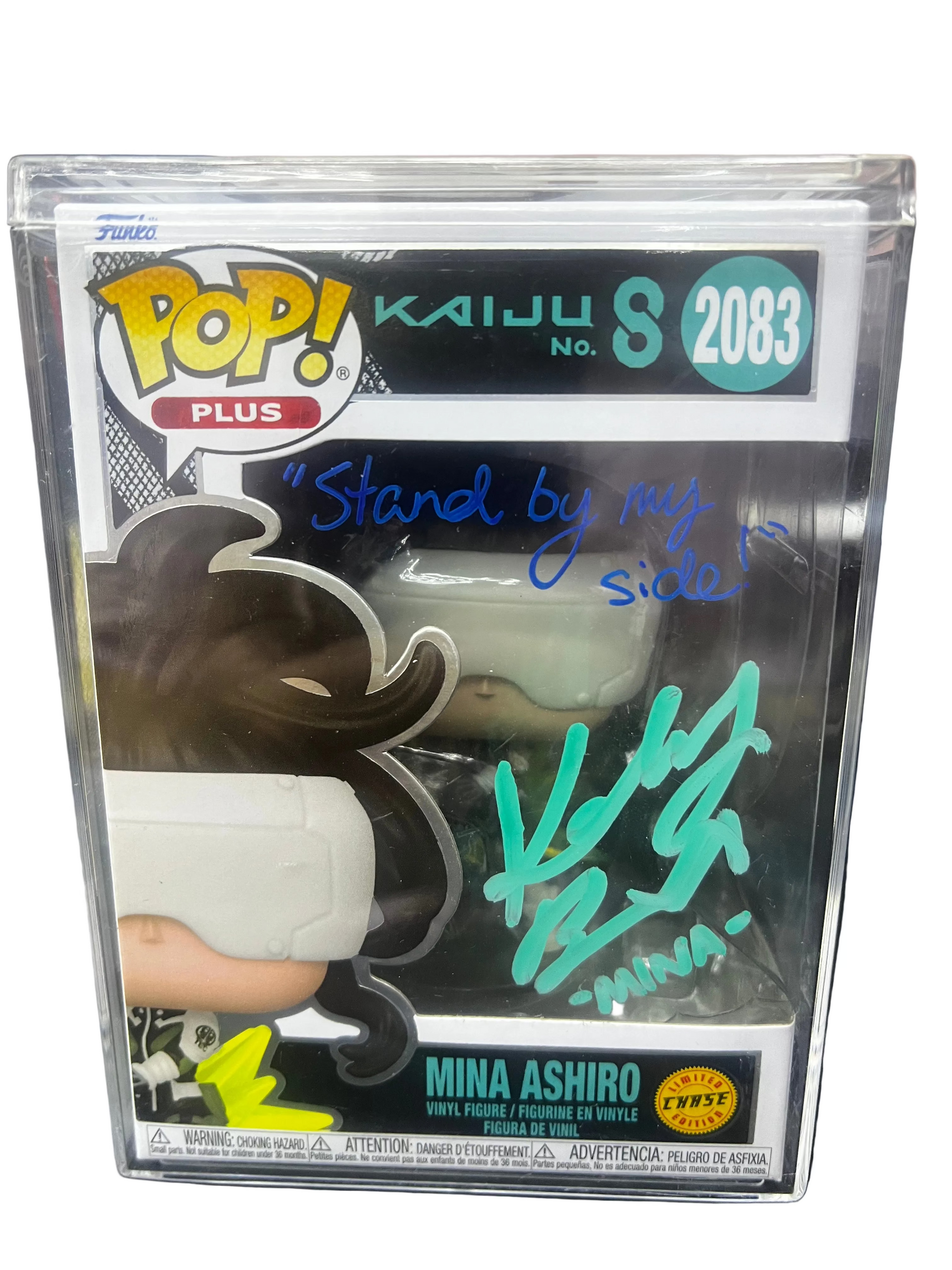 Funko POP Figure Plus Kaiju No. 8 Mina Ashiro (Signed)