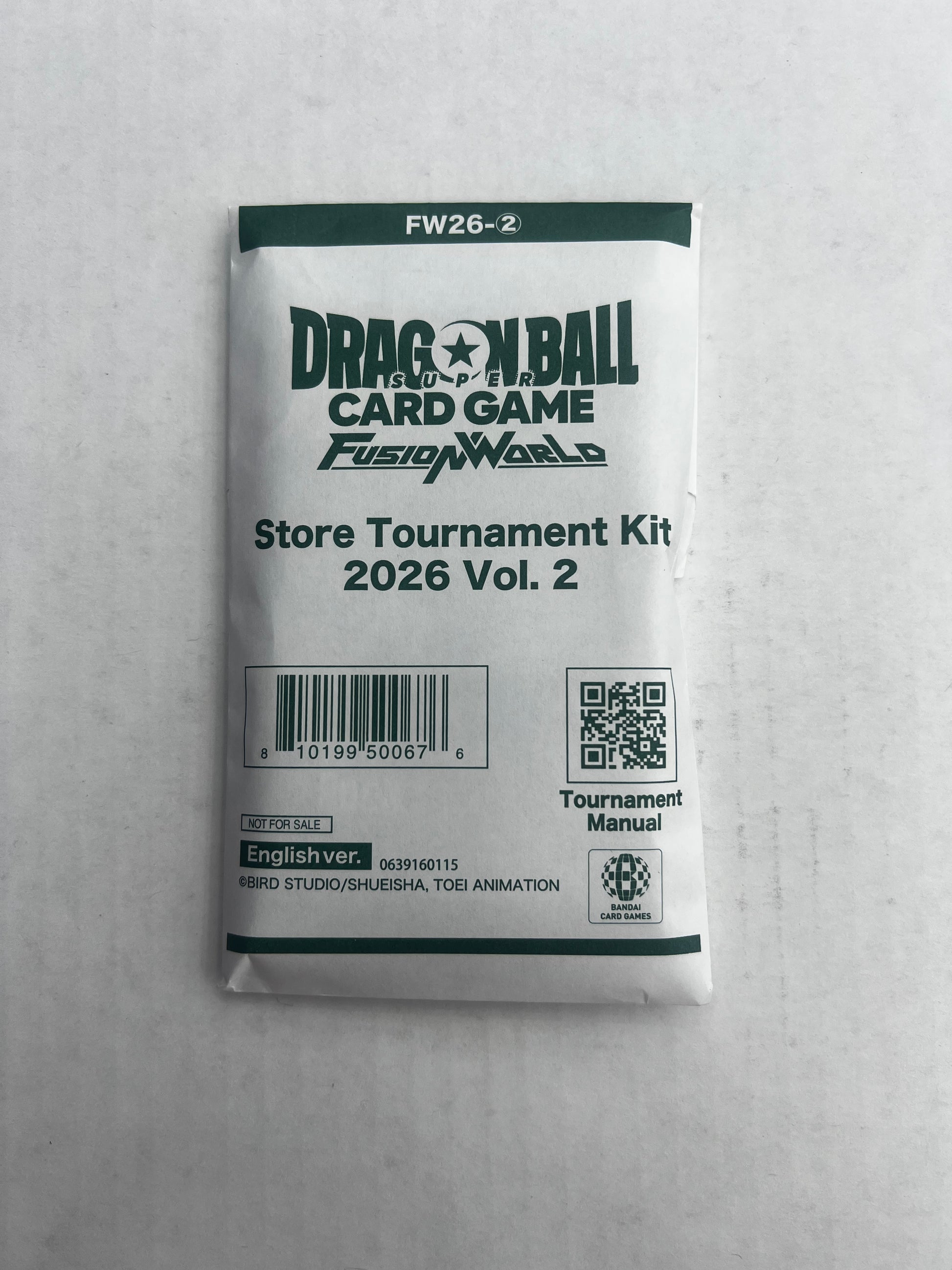 Dragonball Super Fusion World Store Tournament 2026 Vol. 2