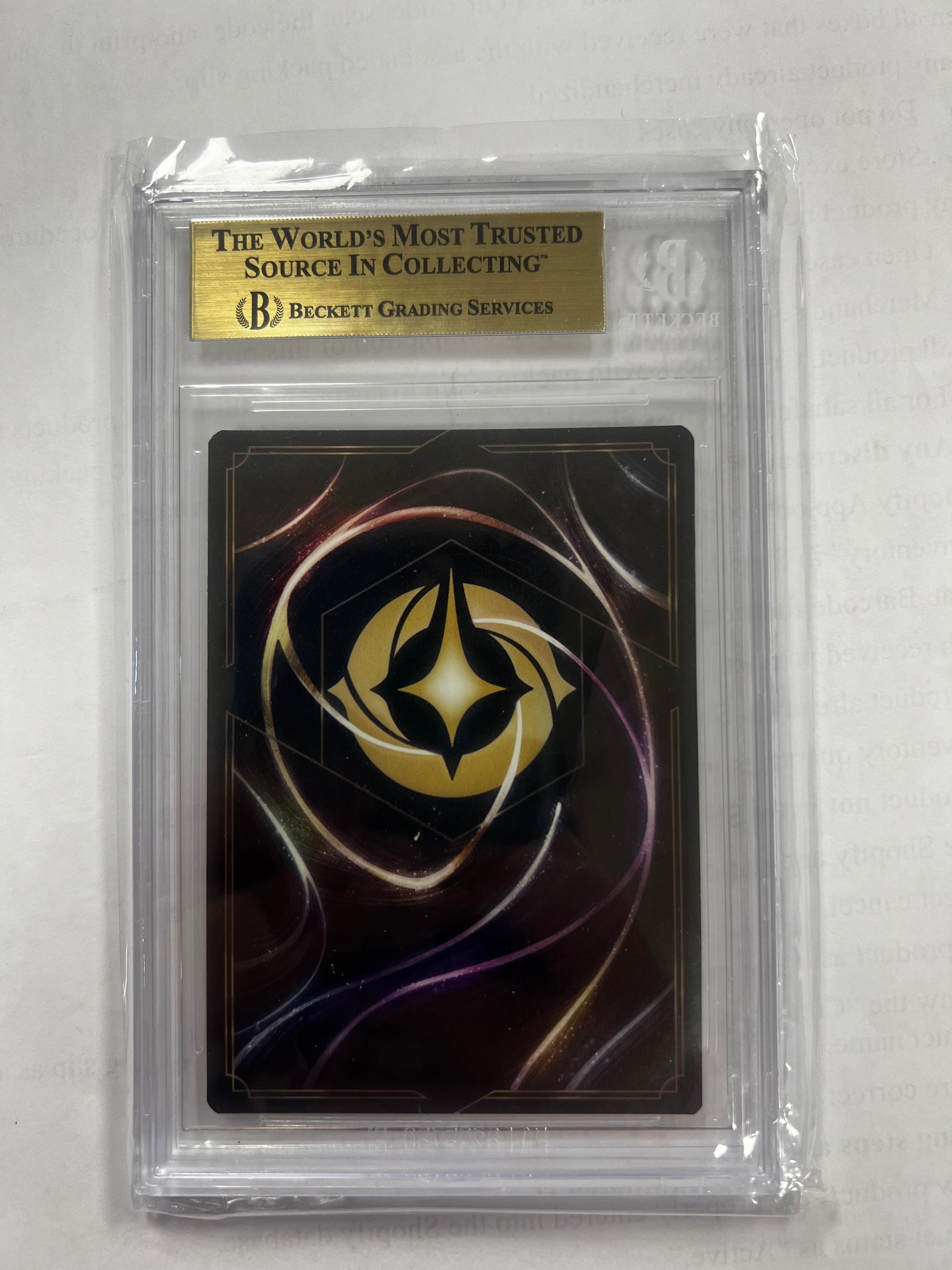 Pegasus - Gift for Hercules - 2025 Disney Lorcana TCG Challenge Event Promos BGS 9.5