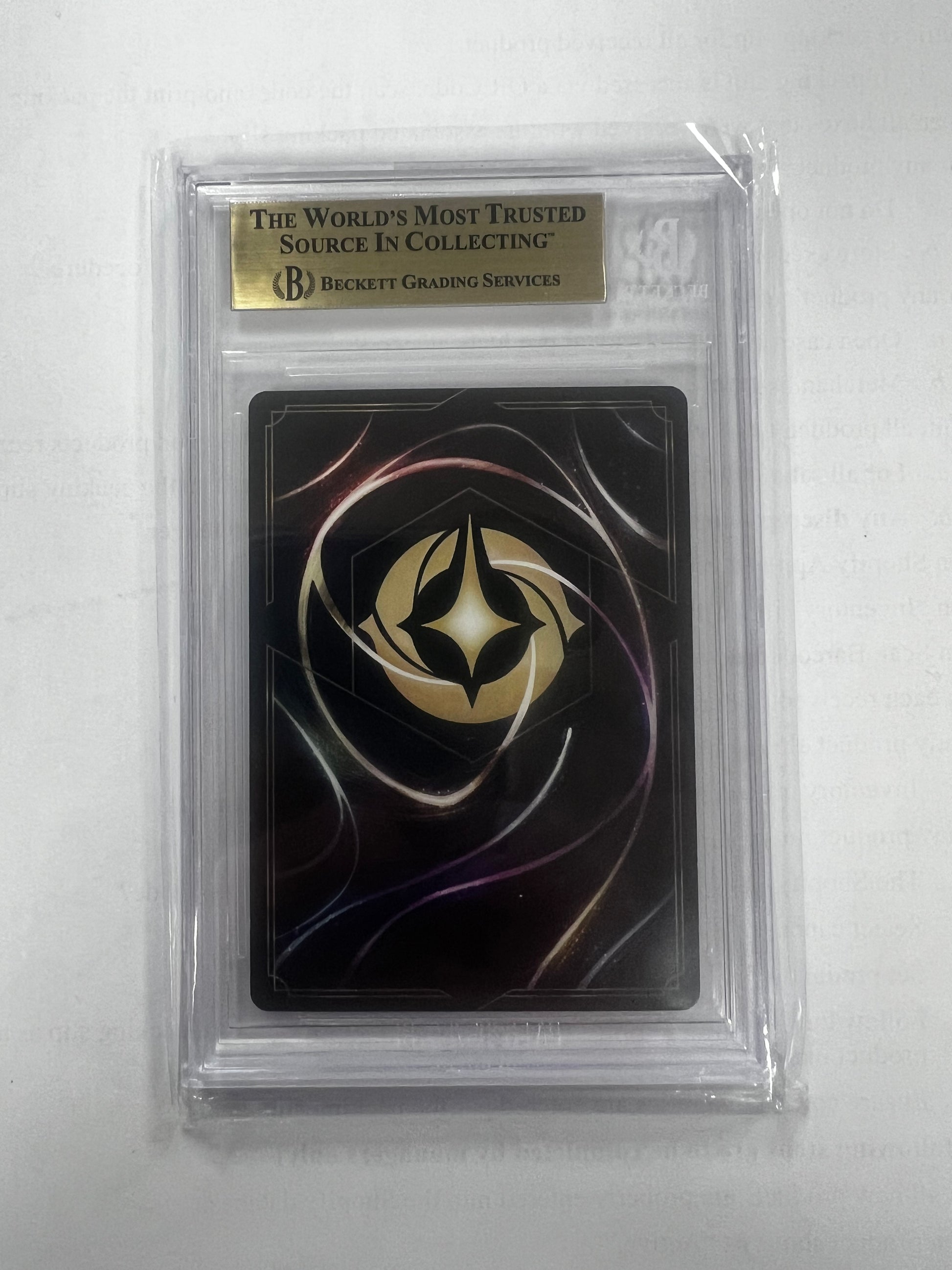 Dragon Fire - 2025 Disney Lorcana TCG Challenge Event Promos BGS 9.5