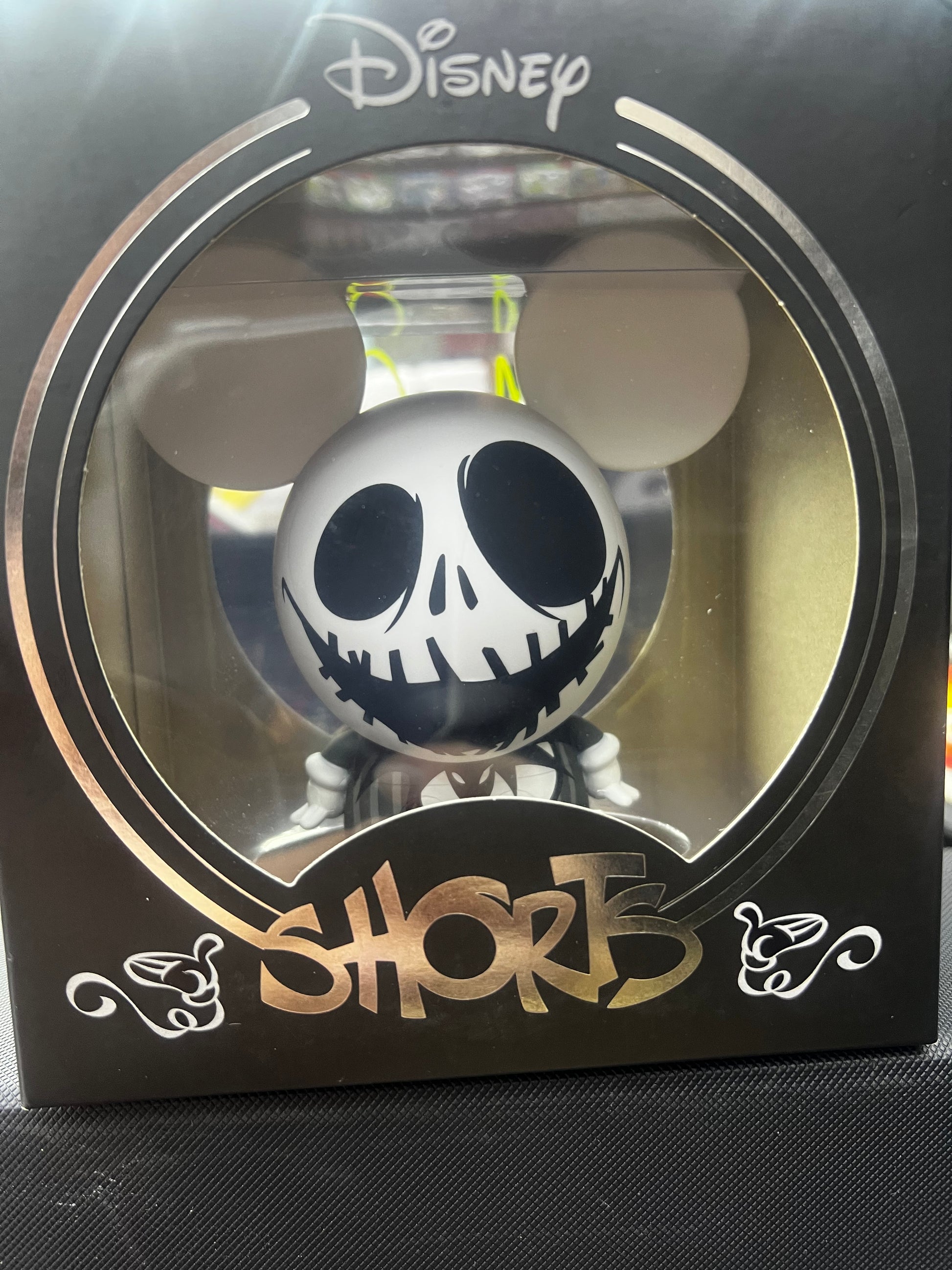 Disney Shorts Vinyl Jack Skellington Nightmare B fore Christmas Signed