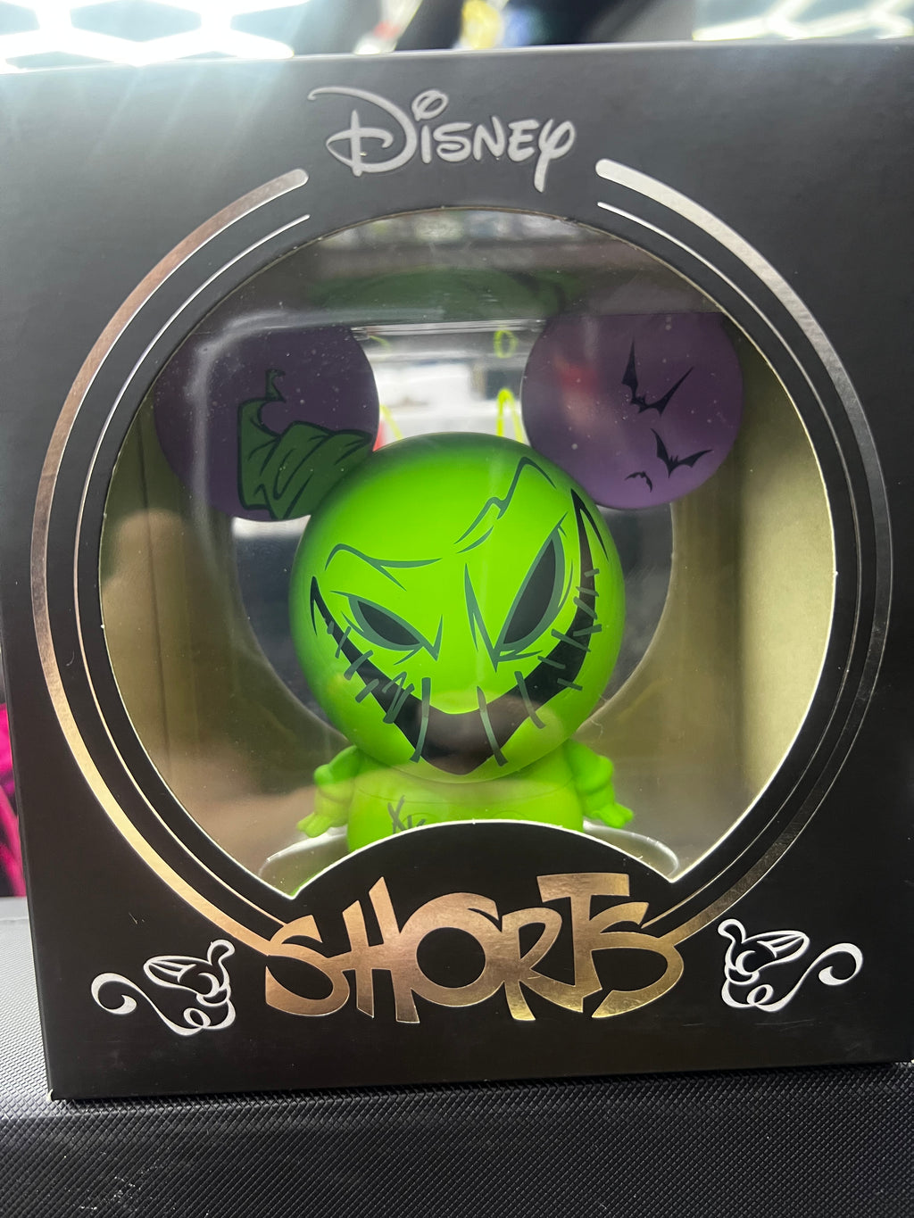 Disney Shorts Vinyl Oogie Boogie Nightmare B fore Christmas Signed
