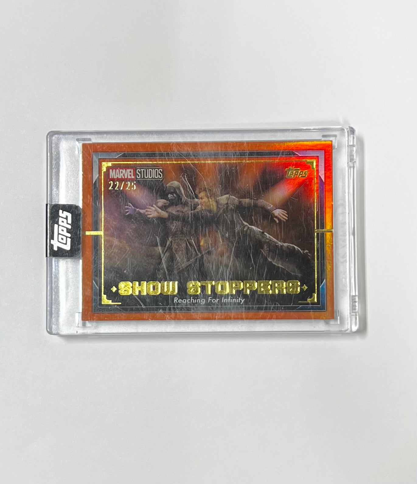 2025 Topps Marvel the Collector Reaching for Infinity 22/25 Show Stoppers ST-10