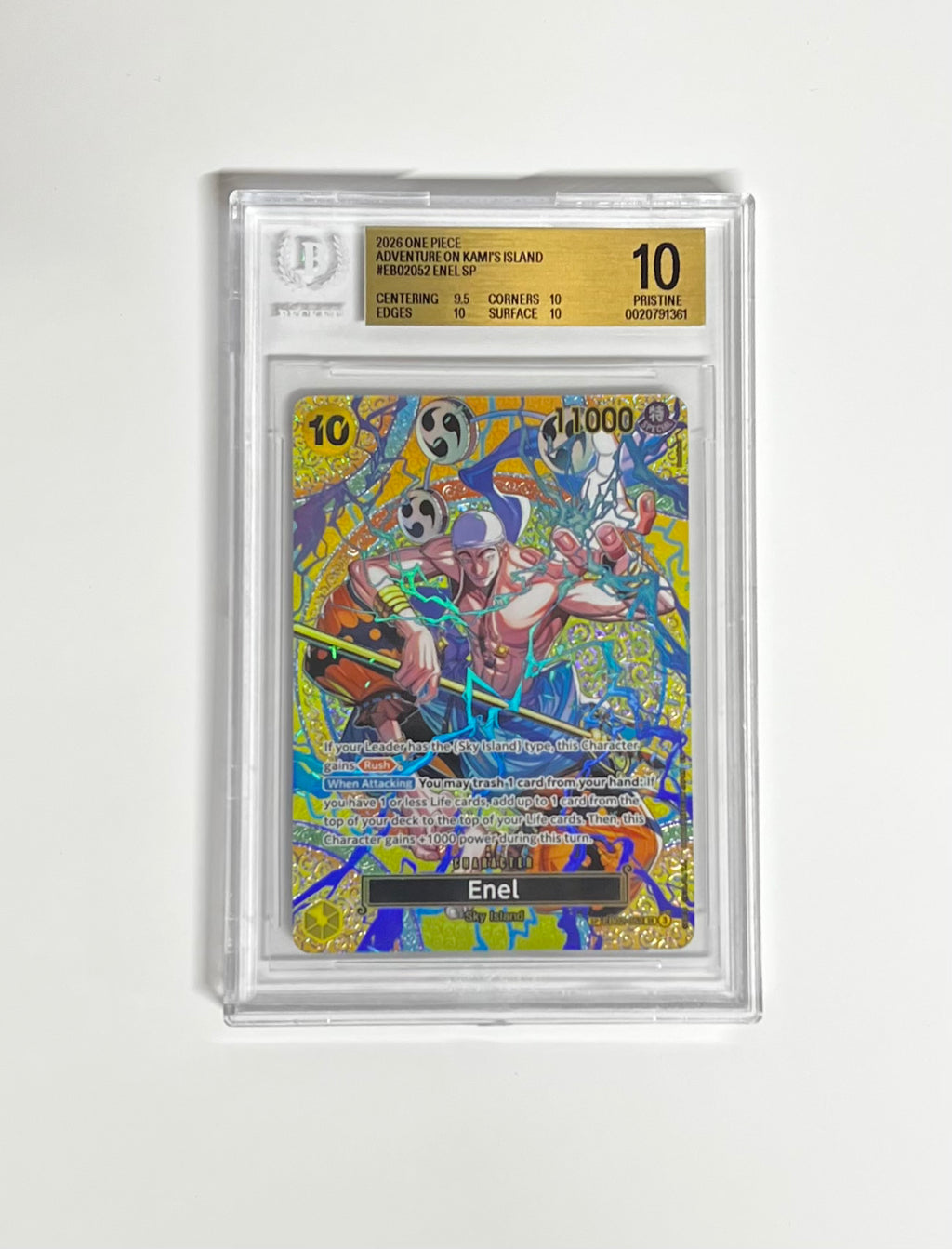 Enel SP 2026 Adventure on Kami's Island BGS Pristine 10