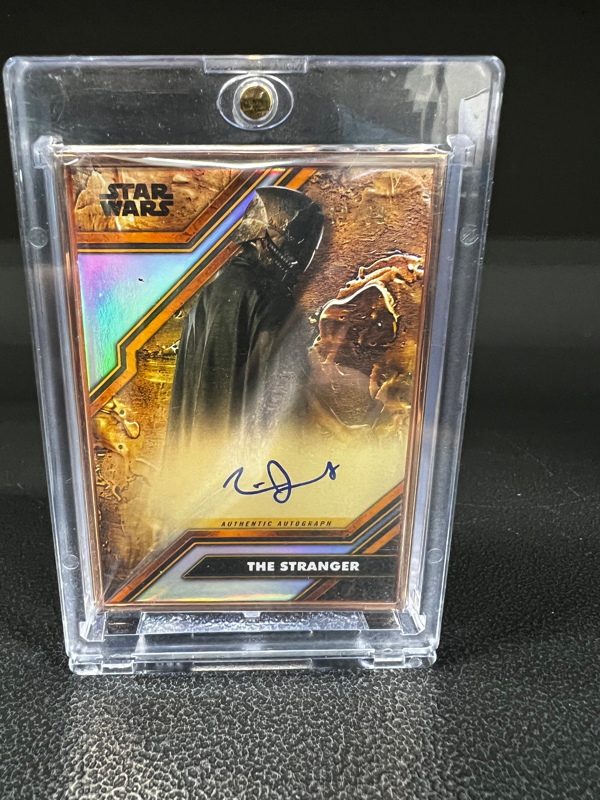 2025 Star Wars Smugglers Outpost “The Stranger” Cortosis On Card Auto /99