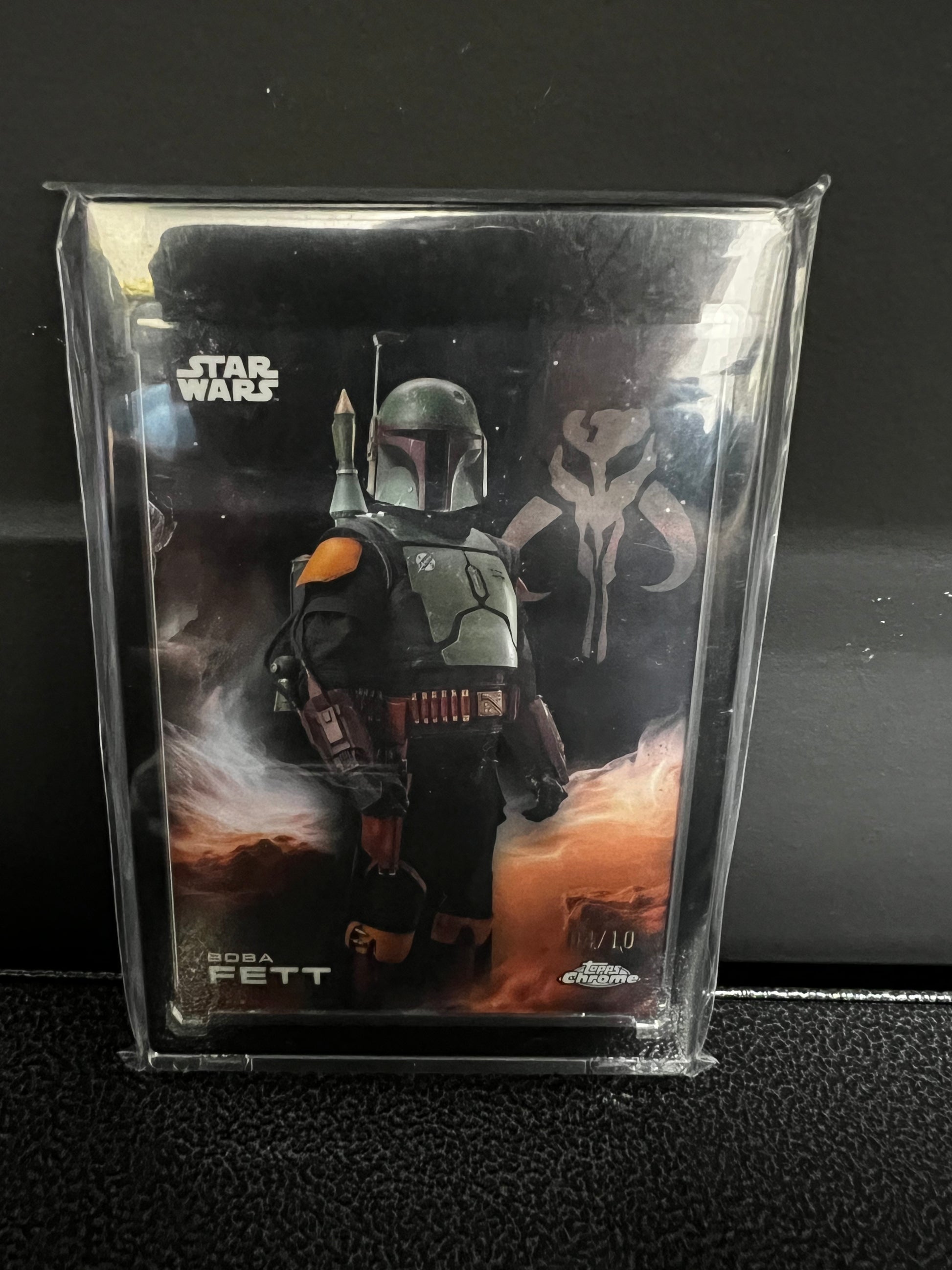 Topps Chrome Star Wars The Book of Boba Fett featuring Boba Fett Auto /10