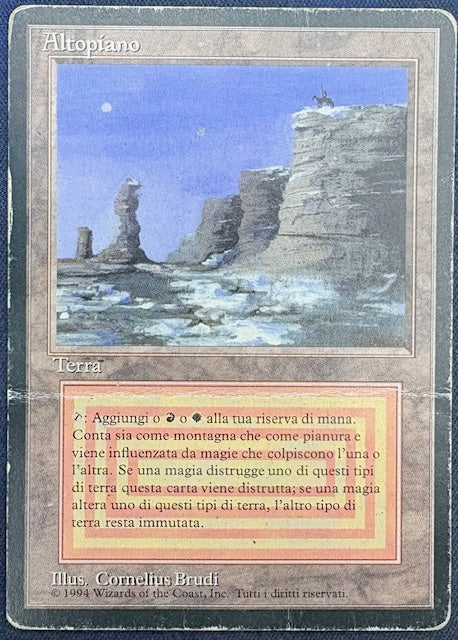 Plateau - Italian - Foreign Black Border - DM