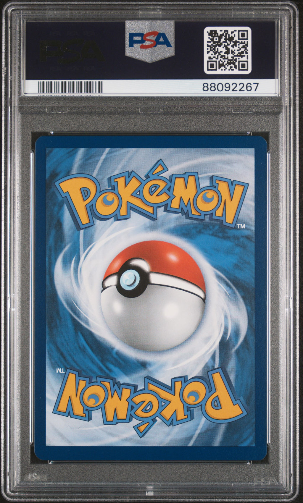 Pikachu/Grey Felt Hat Pokemon X Van Gogh Pokemon Svp En-Sv 085  PSA 10 (Back)
