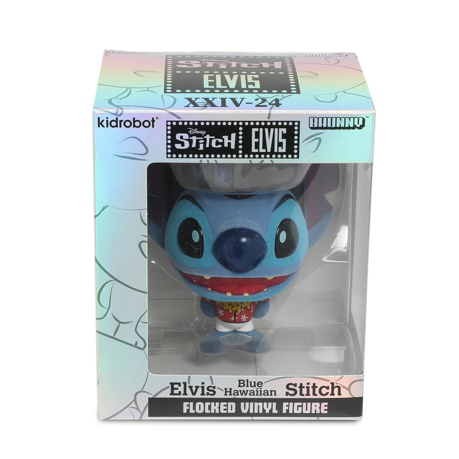 Disney Stitch - Hawaiian Elvis Bhunny 4” Flocked Vinyl Figure