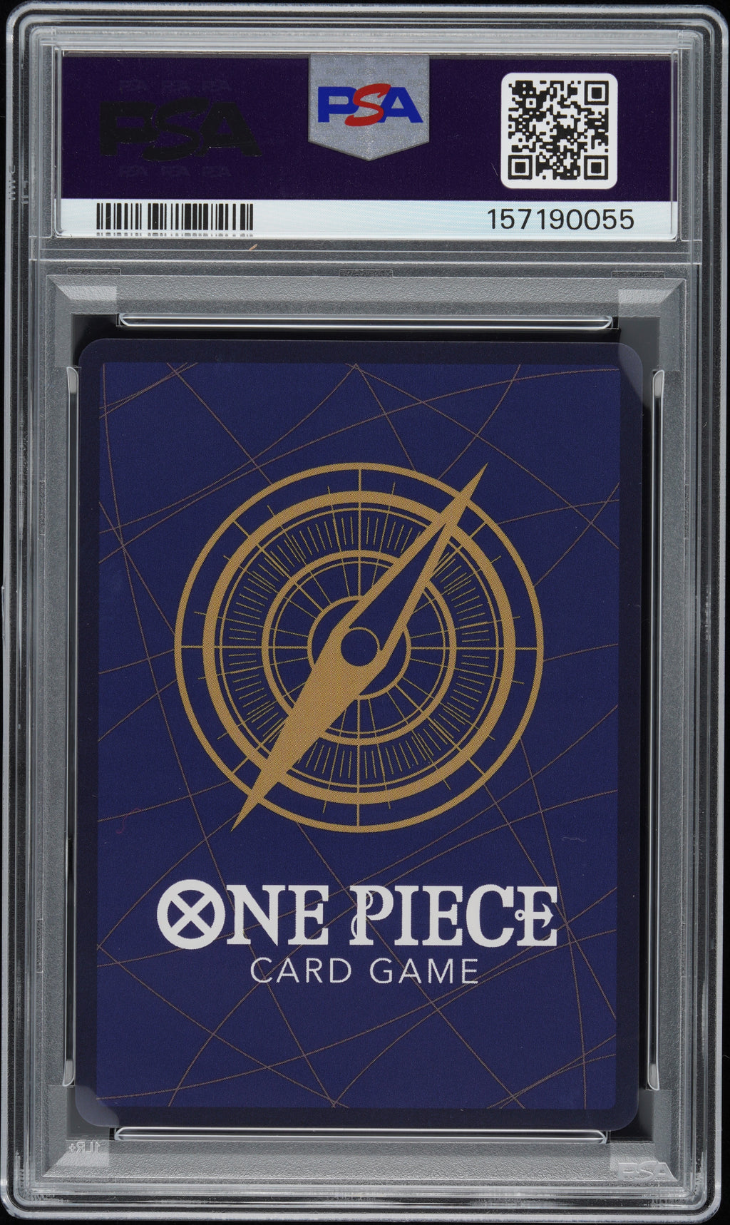 Portgas D. Ace Treasure Cup-Top 16 One Piece Promos 119 NM PSA 10 (Back)
