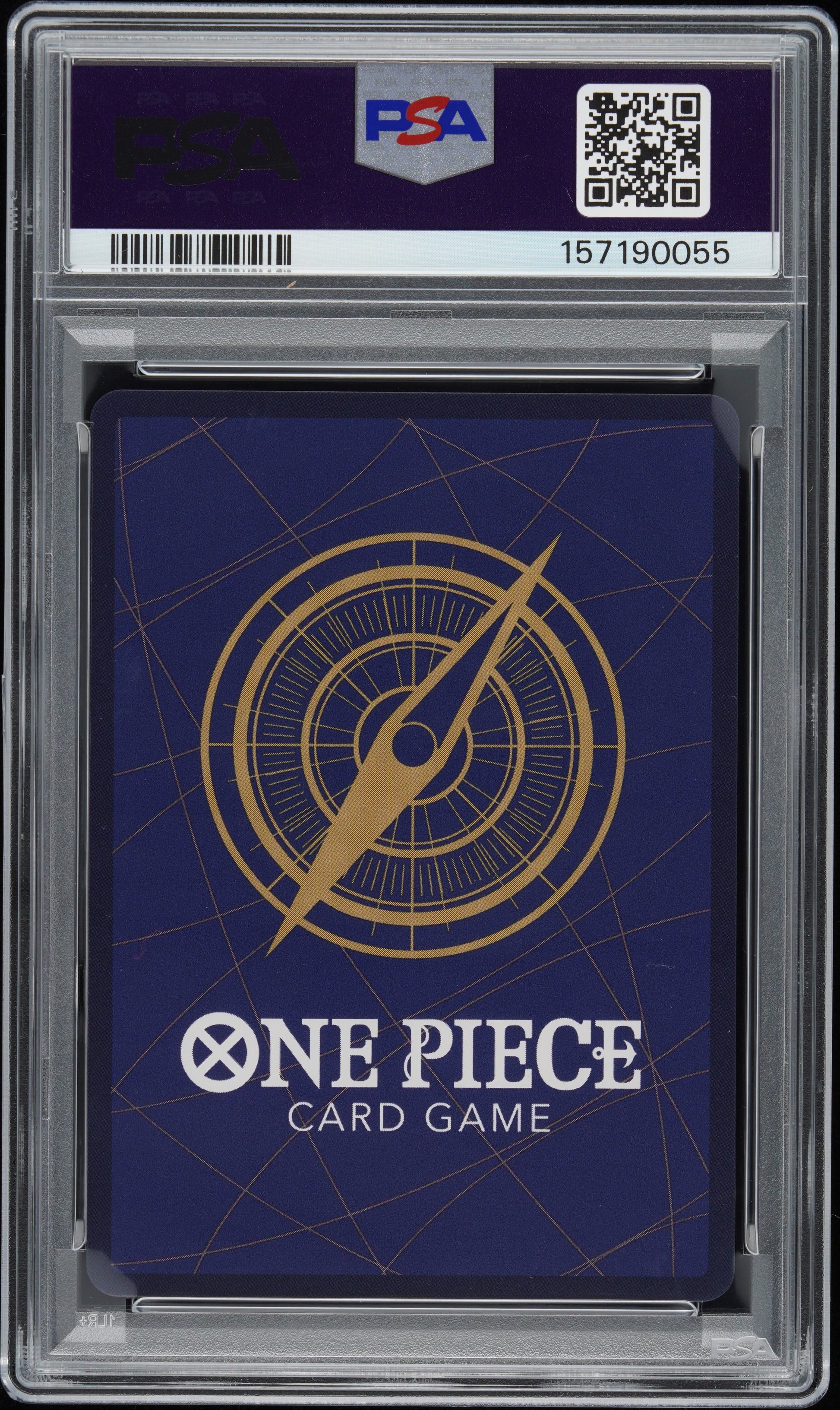 Portgas D. Ace Treasure Cup-Top 16 One Piece Promos 119 NM PSA 10 (Back)