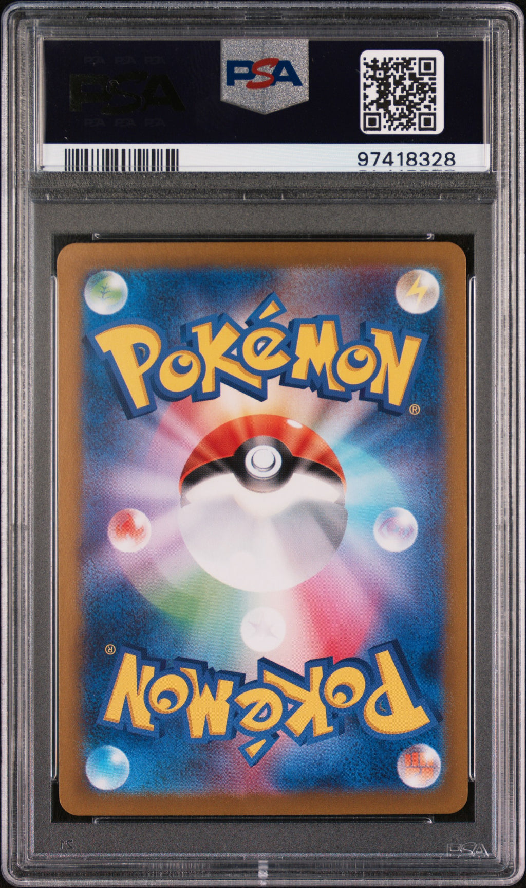 Mr. Mime Art Rare Pokemon Japanese Sv2a-Pokemon 151 179 NM PSA 10 (Back)