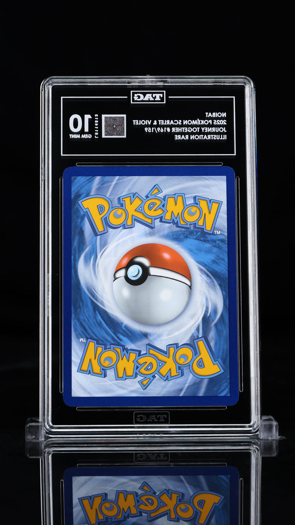 Noibat Illustration Rare 2025 Pokémon Scarlet & Violet TAG 10 GEM MINT