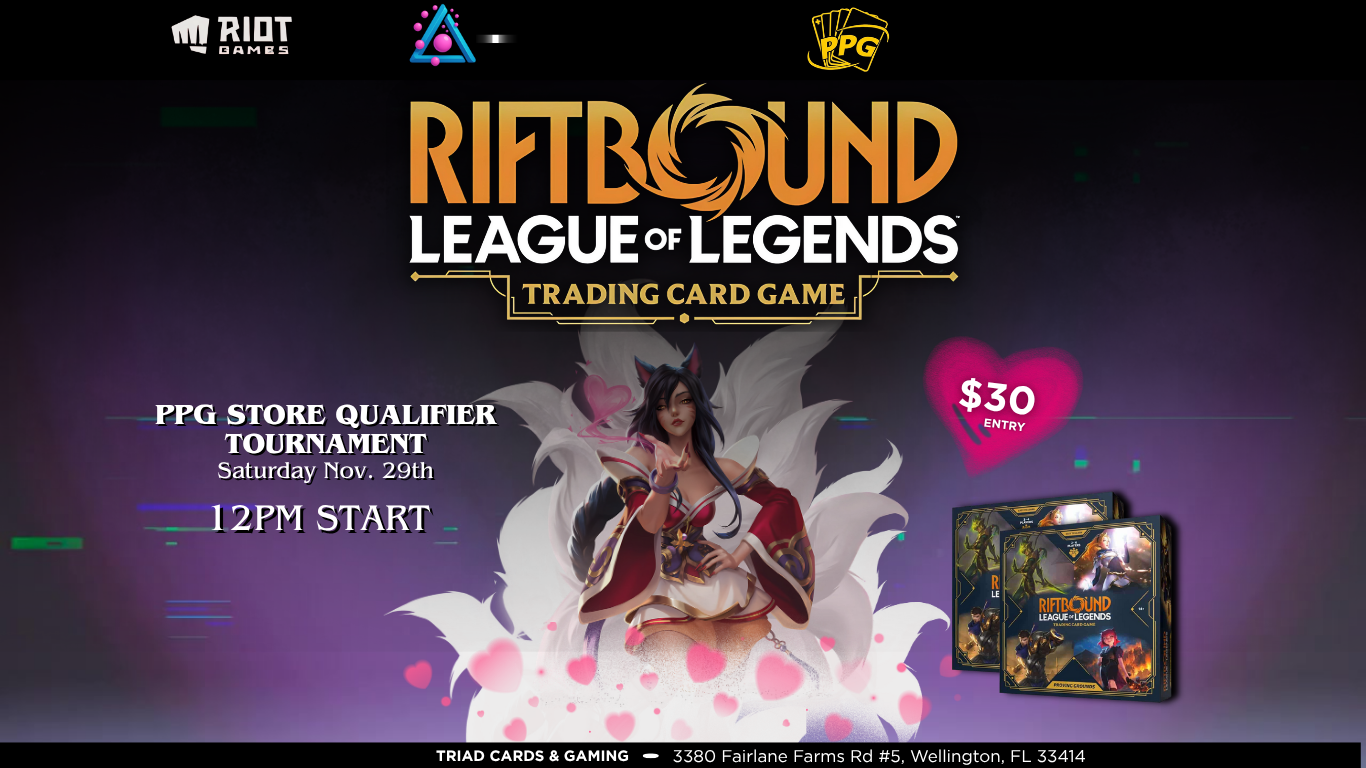 Riftbound PPG Store Qualifier Tournament