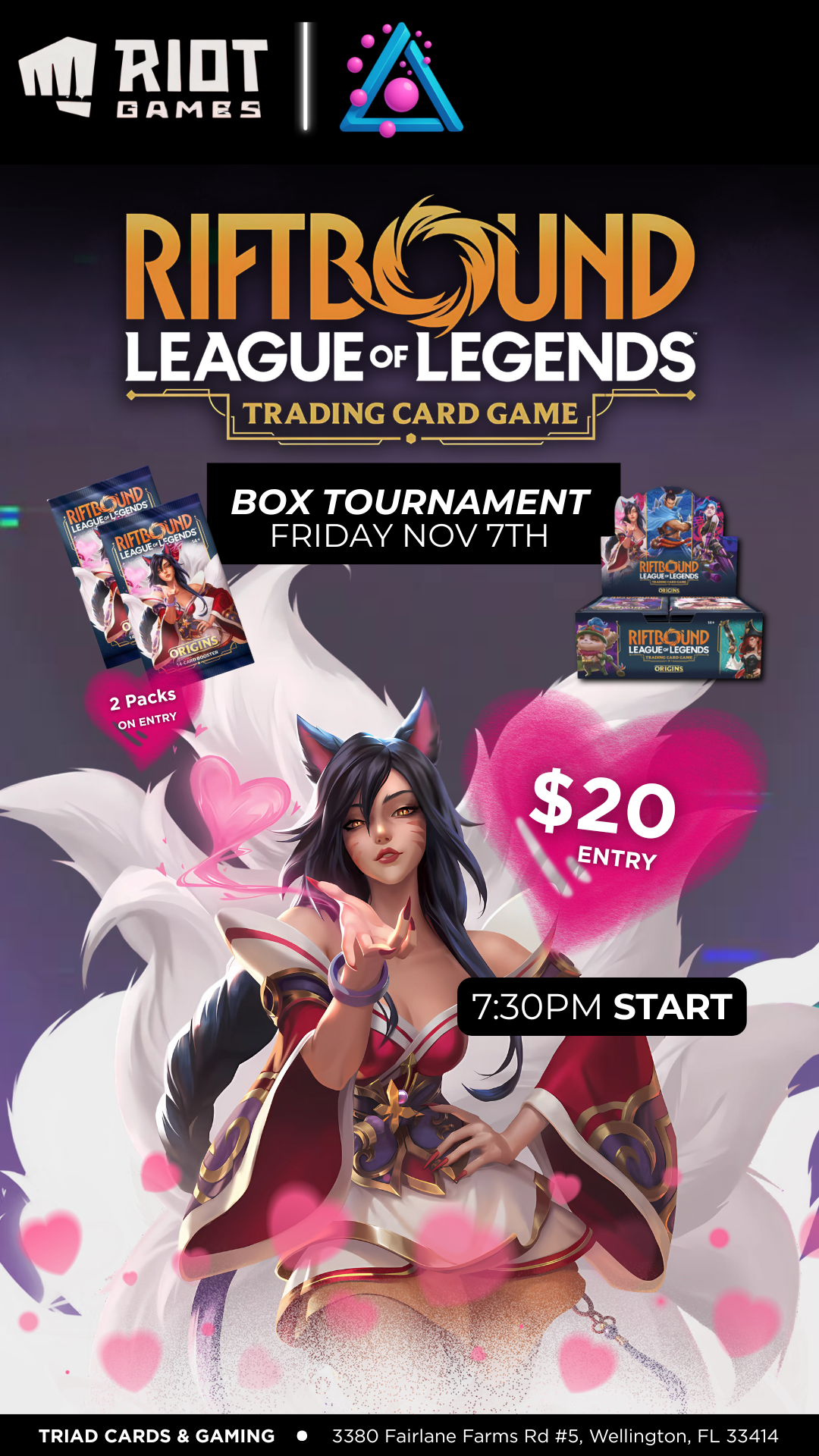 Riftbound: League of Legends TCG – Box Tournament Ticket