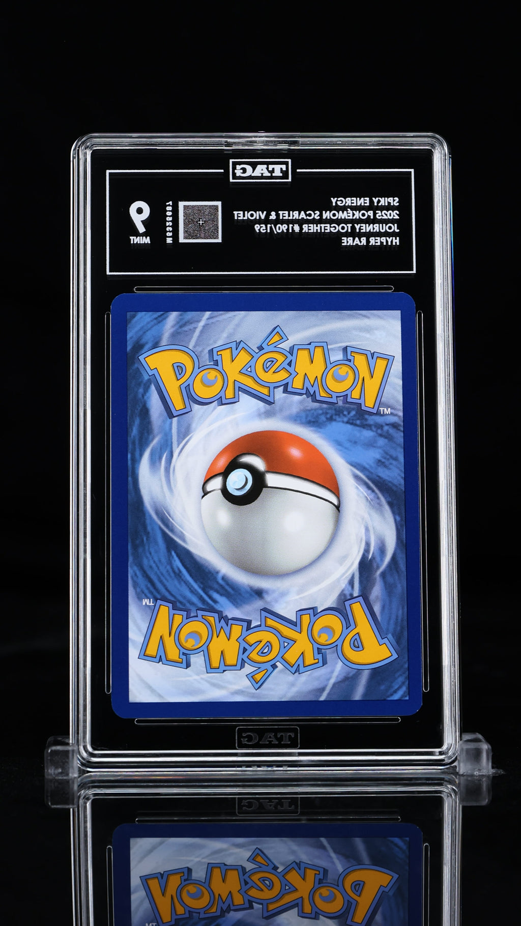 Spiky Energy Hyper Rare 2025 Pokémon Scarlet & Violet TAG 9 MINT