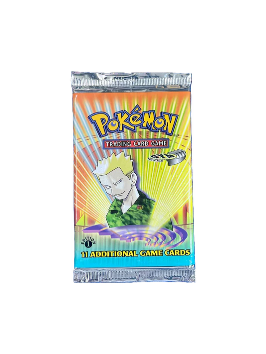Gym Heroes Booster Pack [Unlimited Edition] LT Surge