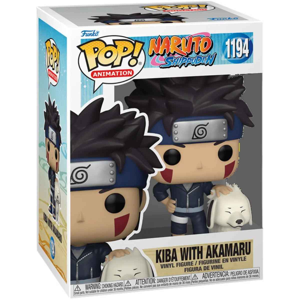 Funko POP! Naruto Animation Kiba With Akamaru #1194