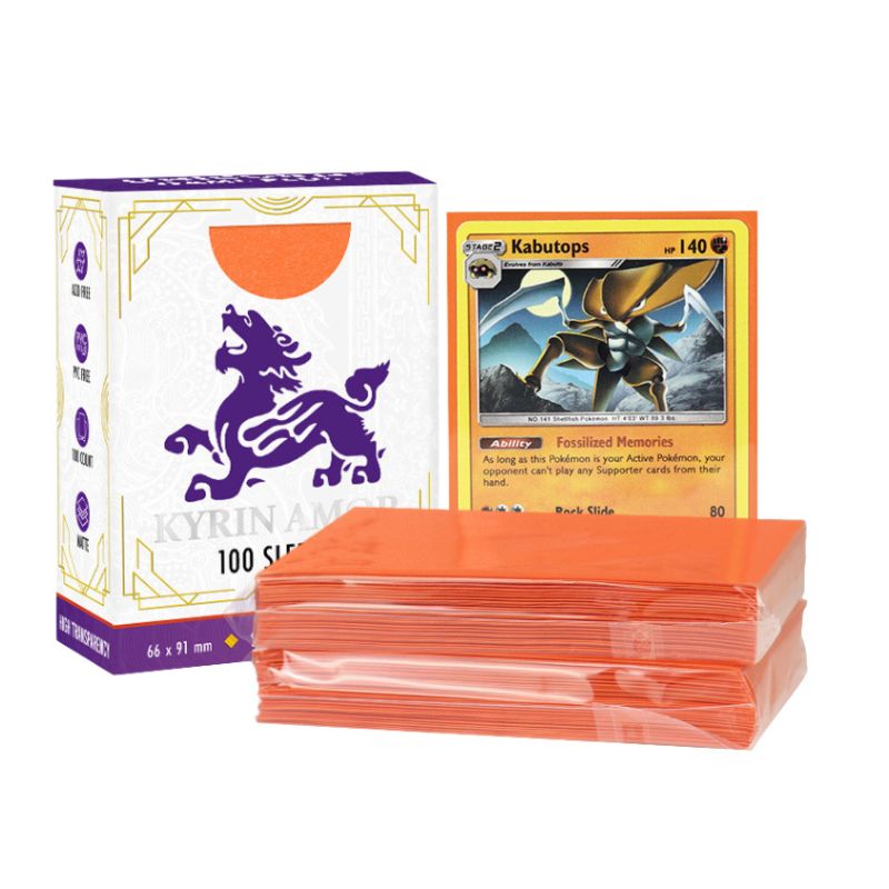 Kyrin Amor 100 Sleeves - Rough - Matte